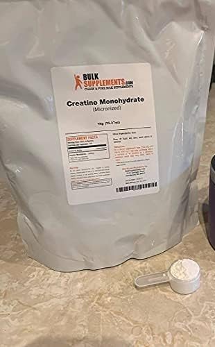 BulkSupplements Creatine Monohydrate powder pouch