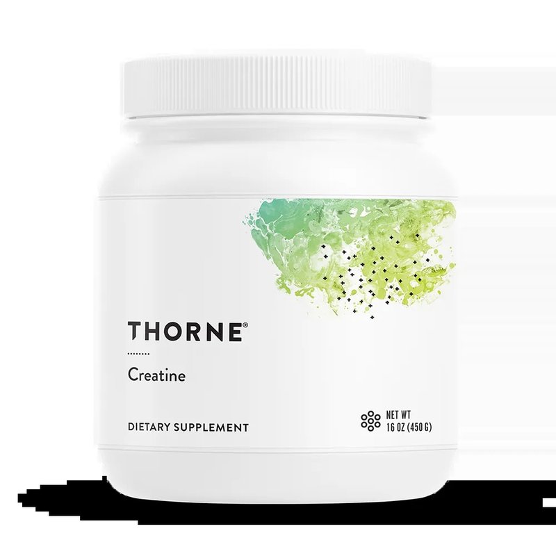 Thorne Creatine monohydrate powder canister, NSF Certified for Sport